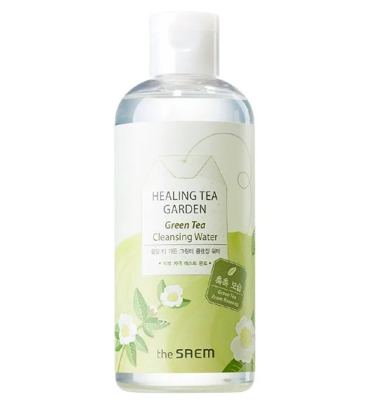 Очисна вода із зеленим чаєм The Saem Healing Tea garden Green Tea Cleansing Water 300 мл