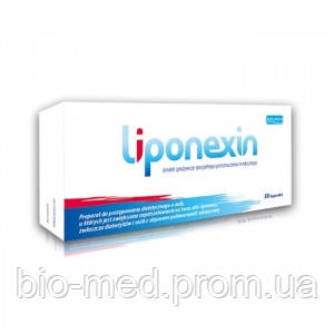 Liponexin — для діабетиків і людей, схильних до діабету, 96 кап., фото 1