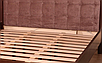 Ліжко двоспальне Соната 160-200 см (горіх темний/nova mocco11), фото 5