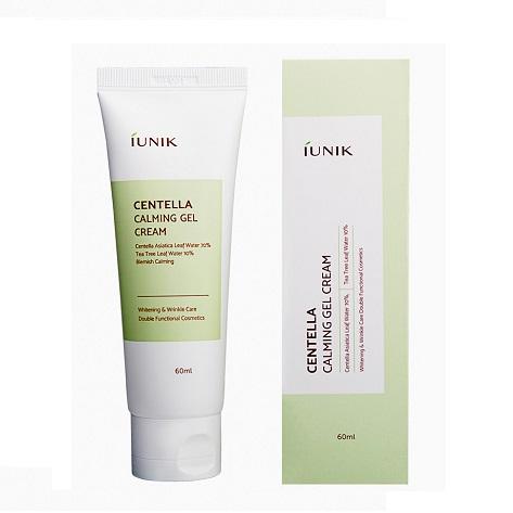 Заспокійливий гель-крем з центеллою Iunik Centella Calming Gel Cream 60 мл, фото 1