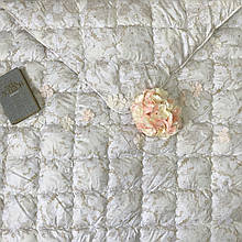 Ковдра двоспальне тканини холлофайбер "ODA" 175*210  Стьобана ковдра