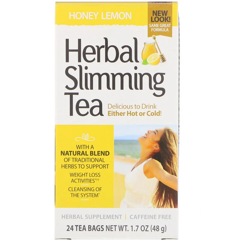 Чай Herbal Slimming Tea 21st Century 24 пакети Мед - Лимон