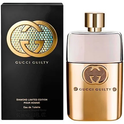 Gucci Guilty Pour Homme Diamond Limited Edition туалетна вода 90 ml. (Гуччі Гилти Пур Хом ДиАманд Лімітед), фото 1