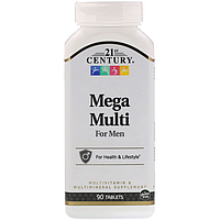 Вітаміни Mega Multi for Men Multivitamin & Multimineral 21st Century 90 таблеток