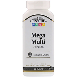 Вітаміни Mega Multi for Men Multivitamin & Multimineral 21st Century 90 таблеток