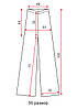 Весняні штани Клеш жіночі великих розмірів/ ділові штани офісні весна літо осінь/посібні/миті, фото 3