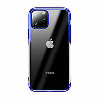 Пластиковый чехол BASEUS Glitter Series для Apple iPhone 11 Pro - Blue