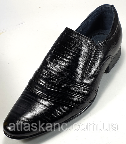 Туфлі Kangfu B37 р.31-36 к/з, чорні, з гострими шкарпетками
