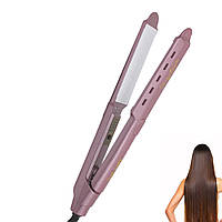 Утюжок выпрямитель для волос керамический Щипцы для выпрямления с LED ProGemei GM 2957