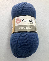Пряжа YarnArt Charisma 100гр - 200м (551 Синий), 80% - шерсть, 20%- акрил, Турция
