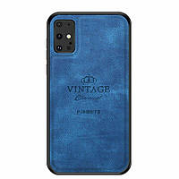 Защитный чехол PINWUYO Vintage Series для Samsung Galaxy S20 Plus (G985) - Blue