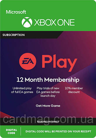 Підписка EA PLAY (EA ACCESS) - 12 Місяців (XBOX ONE) | Всі країни, фото 1