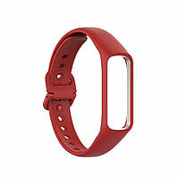 Ремешок Deexe Soft Touch для Samsung Fit E (SM-R375) - Red