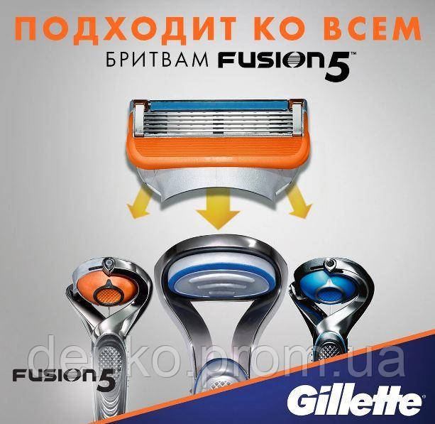 Сменная кассета Gillette Fusion - фото 3 - id-p693193086