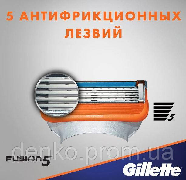Сменная кассета Gillette Fusion - фото 4 - id-p693193086