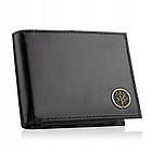 Чоловічий шкіряний гаманець Betlewski з RFID 12 х 9,2 х 3 (BPM-BF-61) - чорний, фото 5