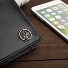 Чоловічий шкіряний гаманець Betlewski з RFID 12 х 9,2 х 3 (BPM-BF-61) - чорний, фото 10