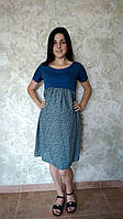 Сукня для вагітних та годуючих Pregnant Style Anne 44 синя