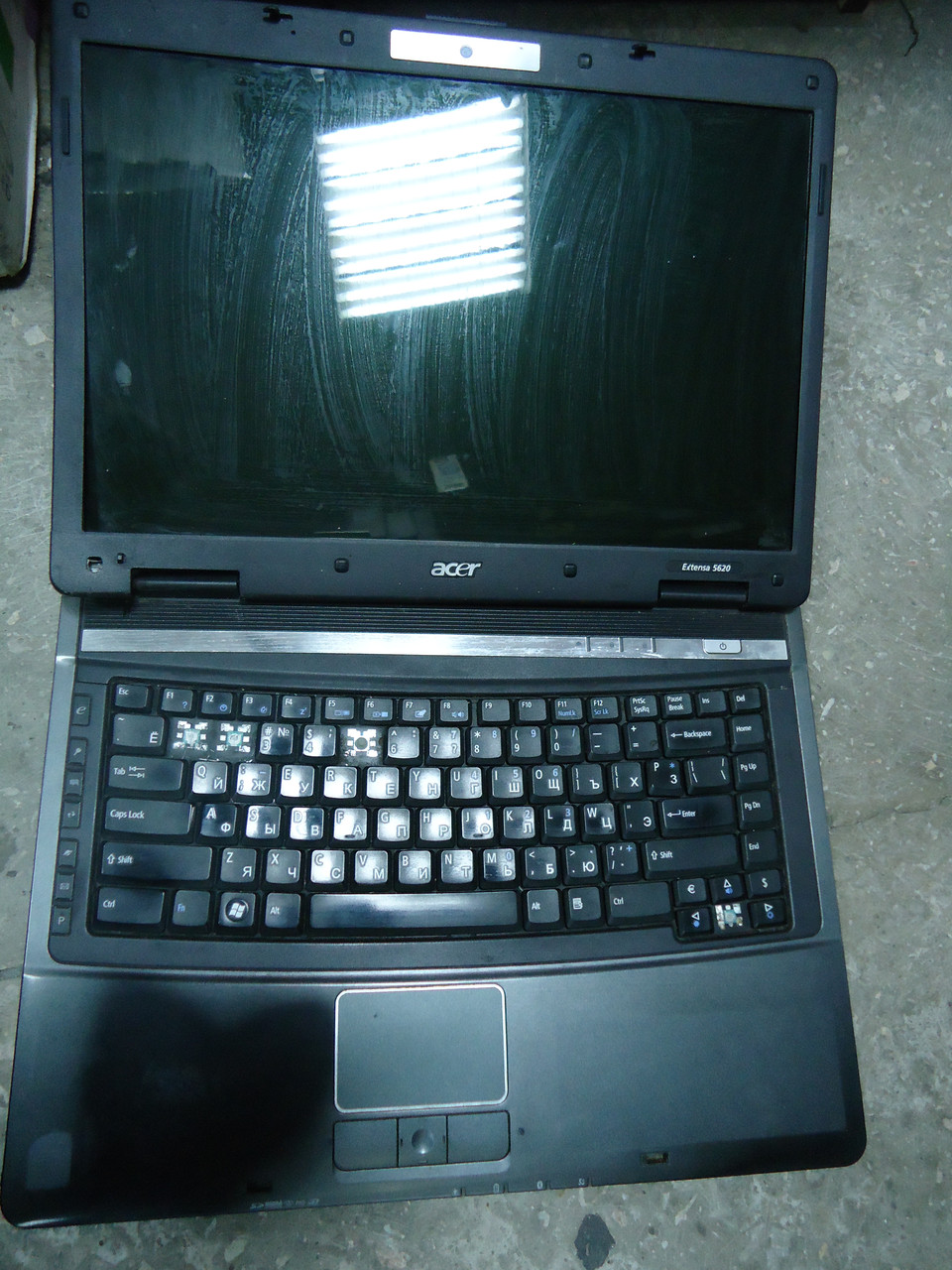 Ноутбук 15.4" Acer Extensa 5620G на запчастини (матеріанська плата, батарея, корпус, інвертор, клавіатура тощо)