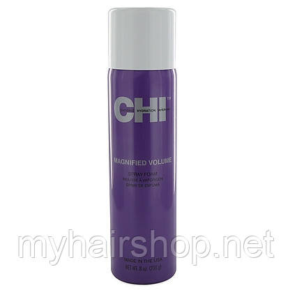 Пінка-спрей для надання об'єму та стійкої укладки CHI Magnified Volume Spray Foam 200 мл, фото 1