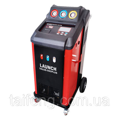 Установка для заправки автомобільних кондиціонерів R134a або R1234yf (автоматична) LAUNCH VALUE-500PLUS