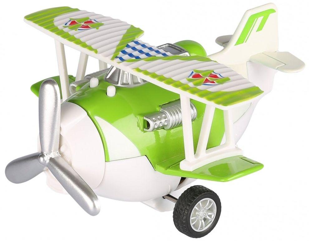 Металлический самолет Same Toy Aircraft, зеленый, фото 1