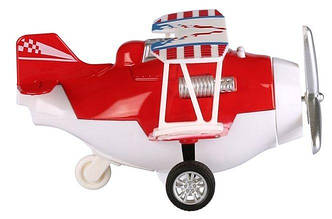 Самолет металлический Same Toy Aircraft, красный