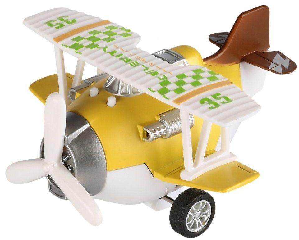 Самолет детский Same Toy Aircraft, желтый, фото 1