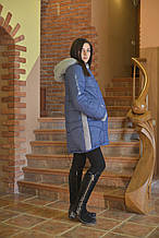 Куртка жіноча для вагітних зимова дзвіночок PS028-2