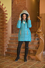 Куртка жіноча для вагітних зимова дзвіночок PS028-3