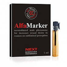 Ароматна есенція з феромонами для чоловіків AlfaMarker for Men, 1 мл