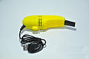 Міні USB пилосос для клавіатури FD 368 Yellow, фото 3