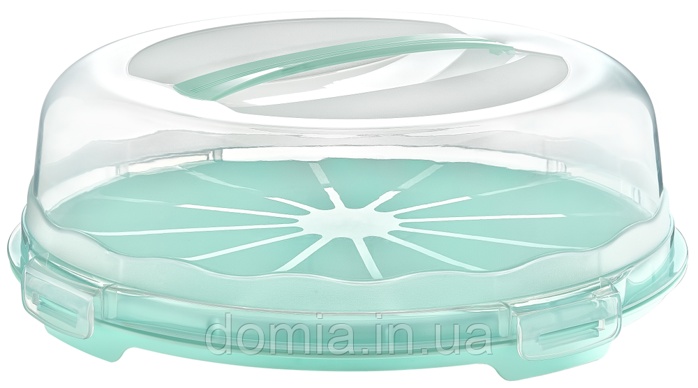 Тортовниця круглая DUNYA PLASTIK ТУРЦИЯ 30Ø*11(в) 30305