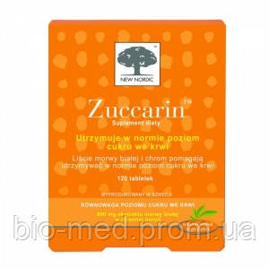 Zuccarin — для нормалізації рівня цукру в крові, 120 таб., фото 1