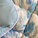 Ковдра Євро розмір 200*220 см тканини холлофайбер "ODA" Стьобана ковдра, фото 4