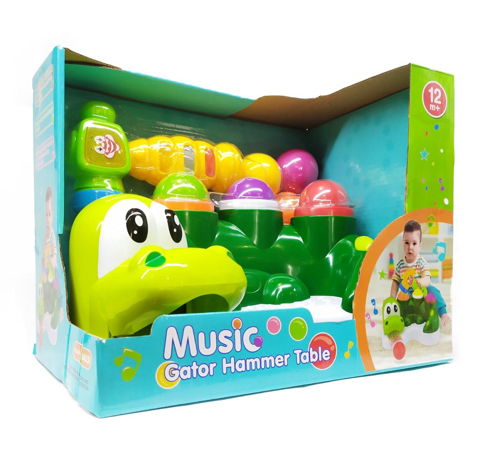 Стучалка "music gator hammer table" 326