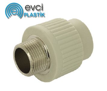 Муфта Evci Plastik 25х3/4" РН поліпропіленова