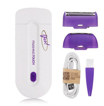 Епілятор тример жіночий Yes Finishing Touch Білий (KG-2678)