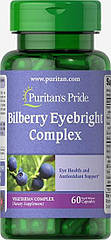 Puritan's pride Bilberry Eyebright Complex (60 капс.)