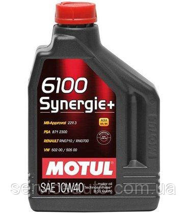 Моторна олива Motul 6100 SYNERGIE+ 10W-40, 2L