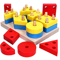 Гра сортер Гео Максі Komarovtoys, фото 3
