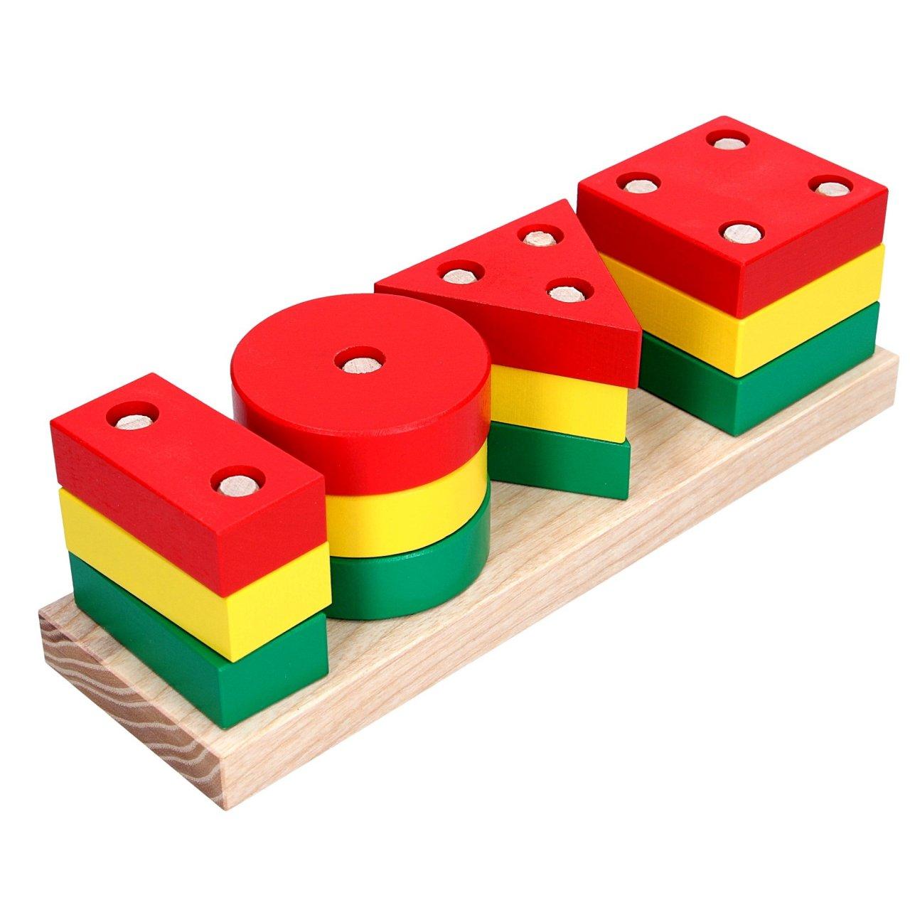 Гра-сортер Гео Класик А311 Komarovtoys – Розвиваюча іграшка для дітей