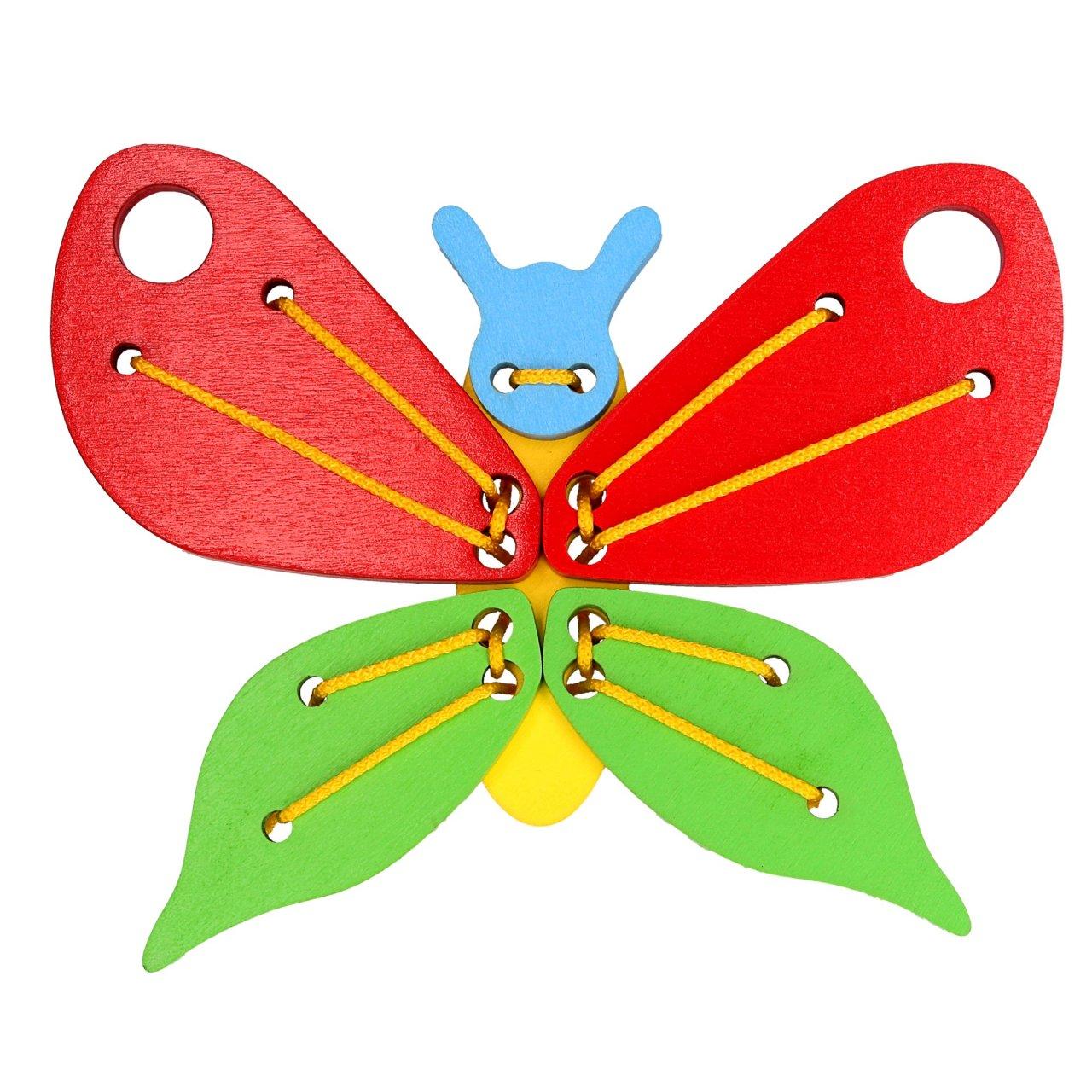 Шнурівка Метелик Komarovtoys 21х2х18 см К113, фото 1