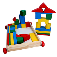 Набір Будівельник Архітектор 35 деталей Komarovtoys А352, фото 4