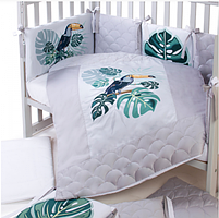 Постільний комплект в ліжечко Baby Veres Tropic baby 6 предметів, фото 3