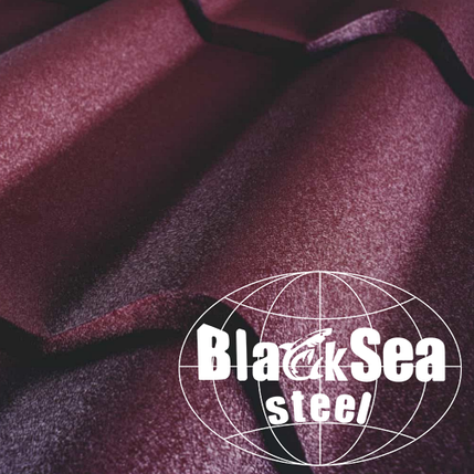 Металочерепиця ЕРА 0,45 мм RAL 8017 BlackSea, фото 1