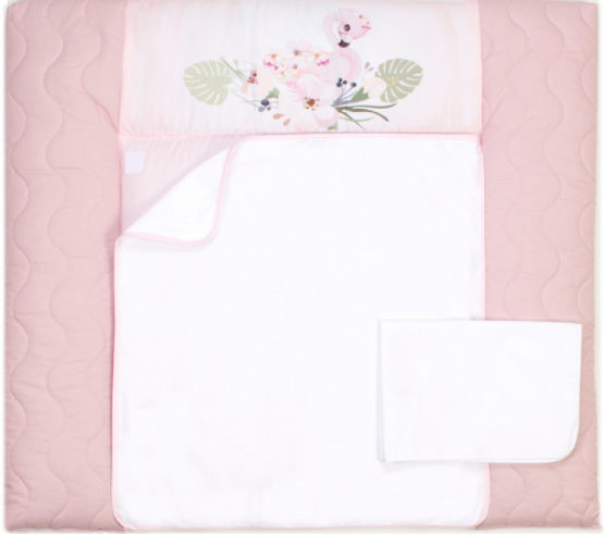 Сповивальний матрацик Baby Veres Flamingo pink 72х80 см 426.2