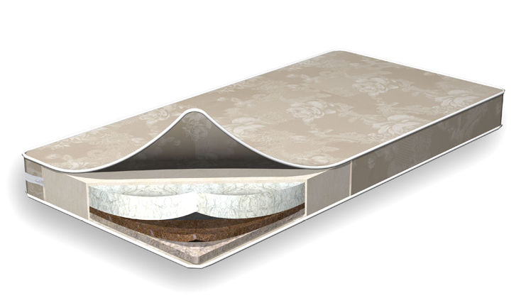 Матрац дитячий Flitex Len-Coconut-Hollow 60х120х10 см