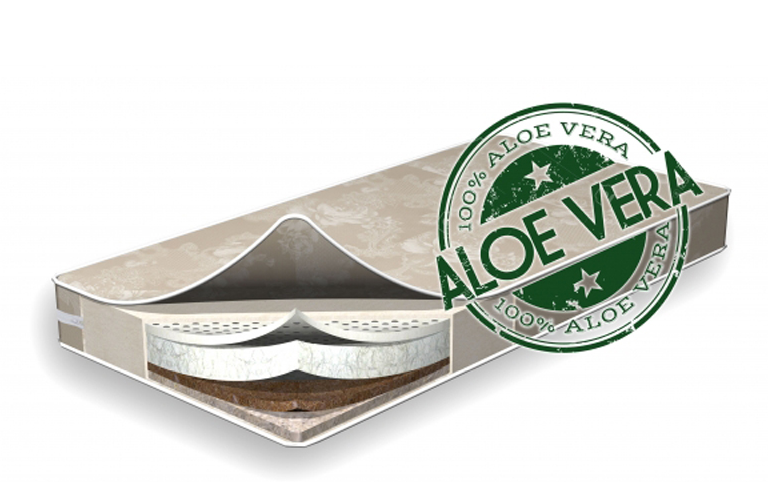 Матрац дитячий Flitex Aloe Vera Latex Hollow 60х120х12 см