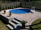 Збірний басейн Hobby Pool Milano 8 x 1.2 м (плівка 0.8 мм), фото 6